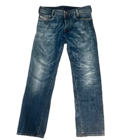 Diesel Vintage Kajo Denim Jeans Made In Italy Blue Medium Wash Straight Leg 30